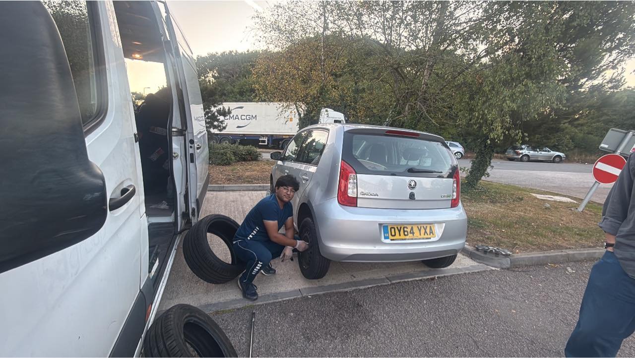 mobile tyre fitting kennington